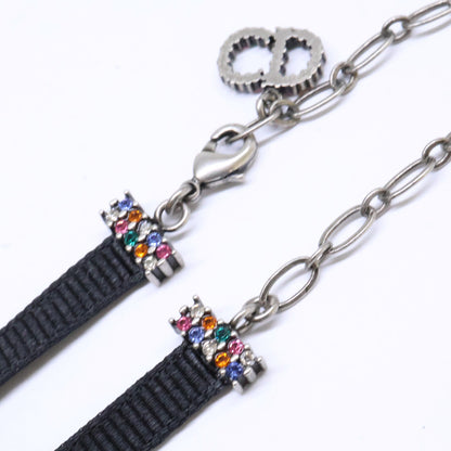 DIOR ディオール J'ADIOR ジャディオール ラインストーン グログランリボン チョーカー