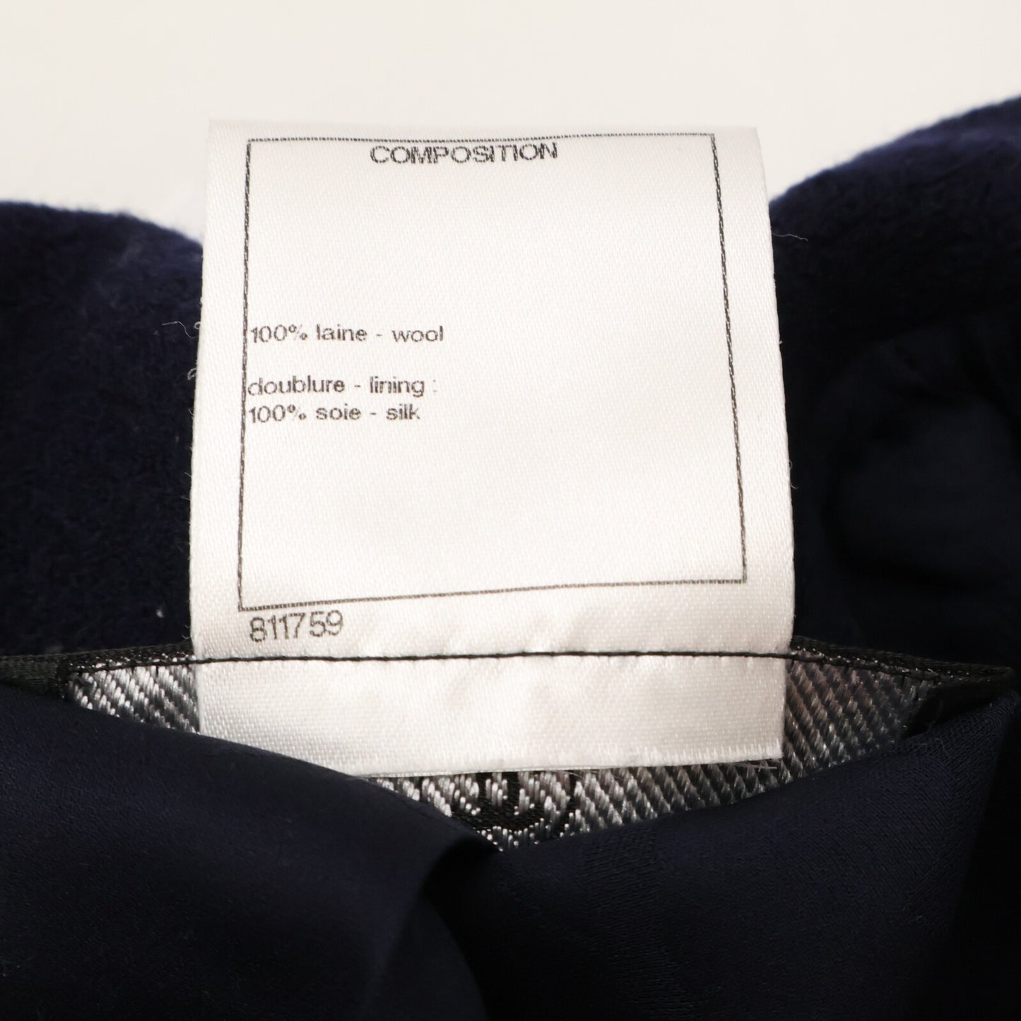 CHANEL シャネル 【美品/国内正規】P49405V32805 スターボタン ツイード ロングジャケット ジャケット