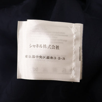 CHANEL シャネル 【美品/国内正規】P49405V32805 スターボタン ツイード ロングジャケット ジャケット