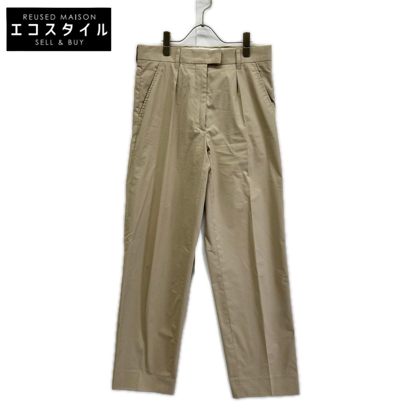MIUMIU ミュウミュウ 25年製 MP1895 Sand Panama Pant ボトムス