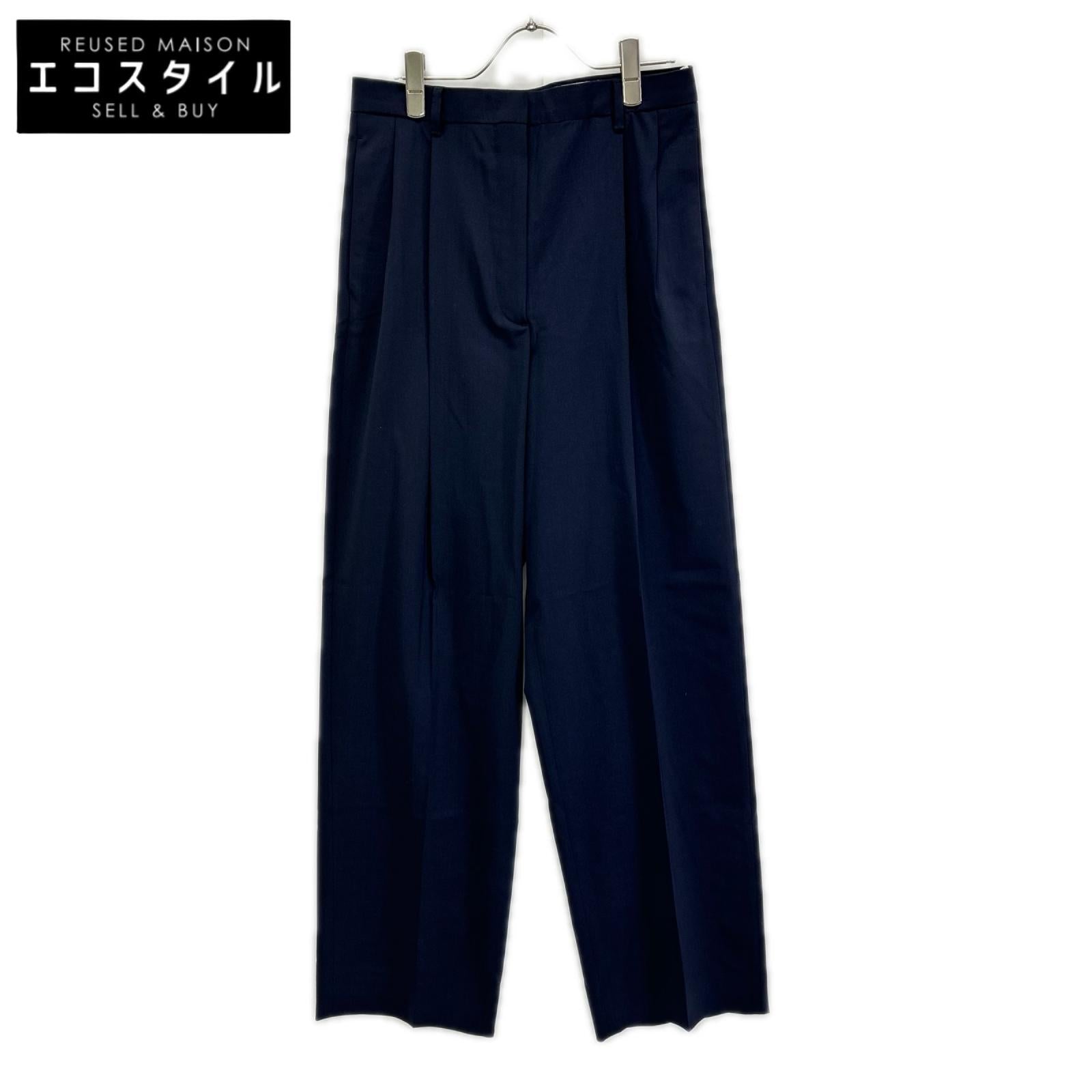 MIUMIU ミュウミュウ 25年製 MP1914 Stretch Wool Wide-Leg Pant ボトムス