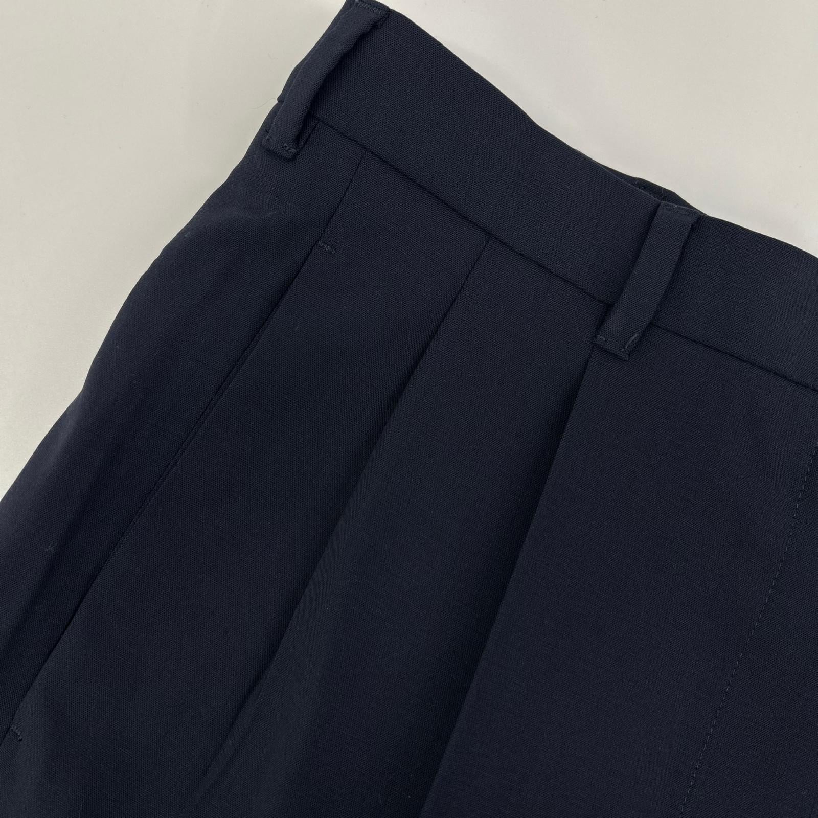 MIUMIU ミュウミュウ 25年製 MP1914 Stretch Wool Wide-Leg Pant ボトムス
