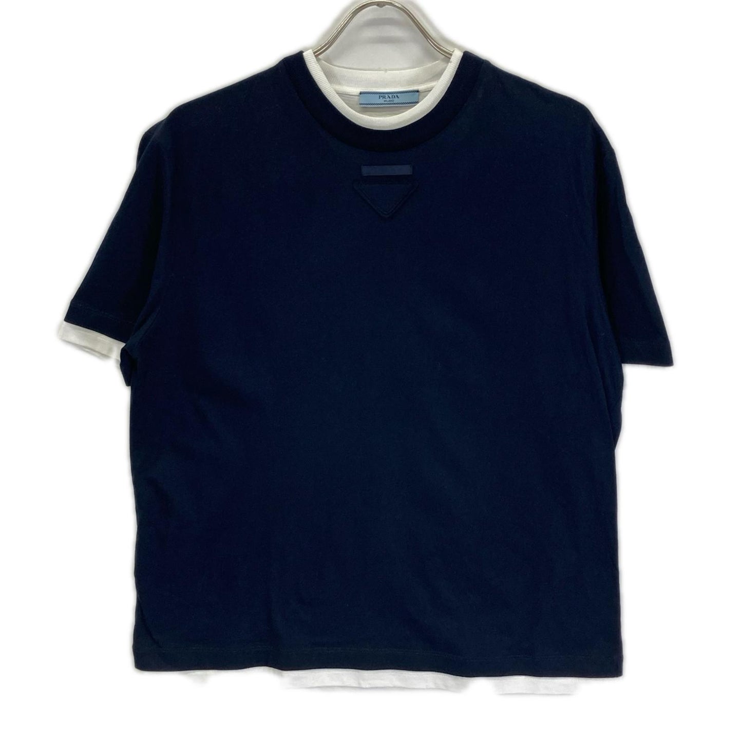 PRADA プラダ 25年製 3547B 三角ロゴ ジャージー Tシャツ トップス