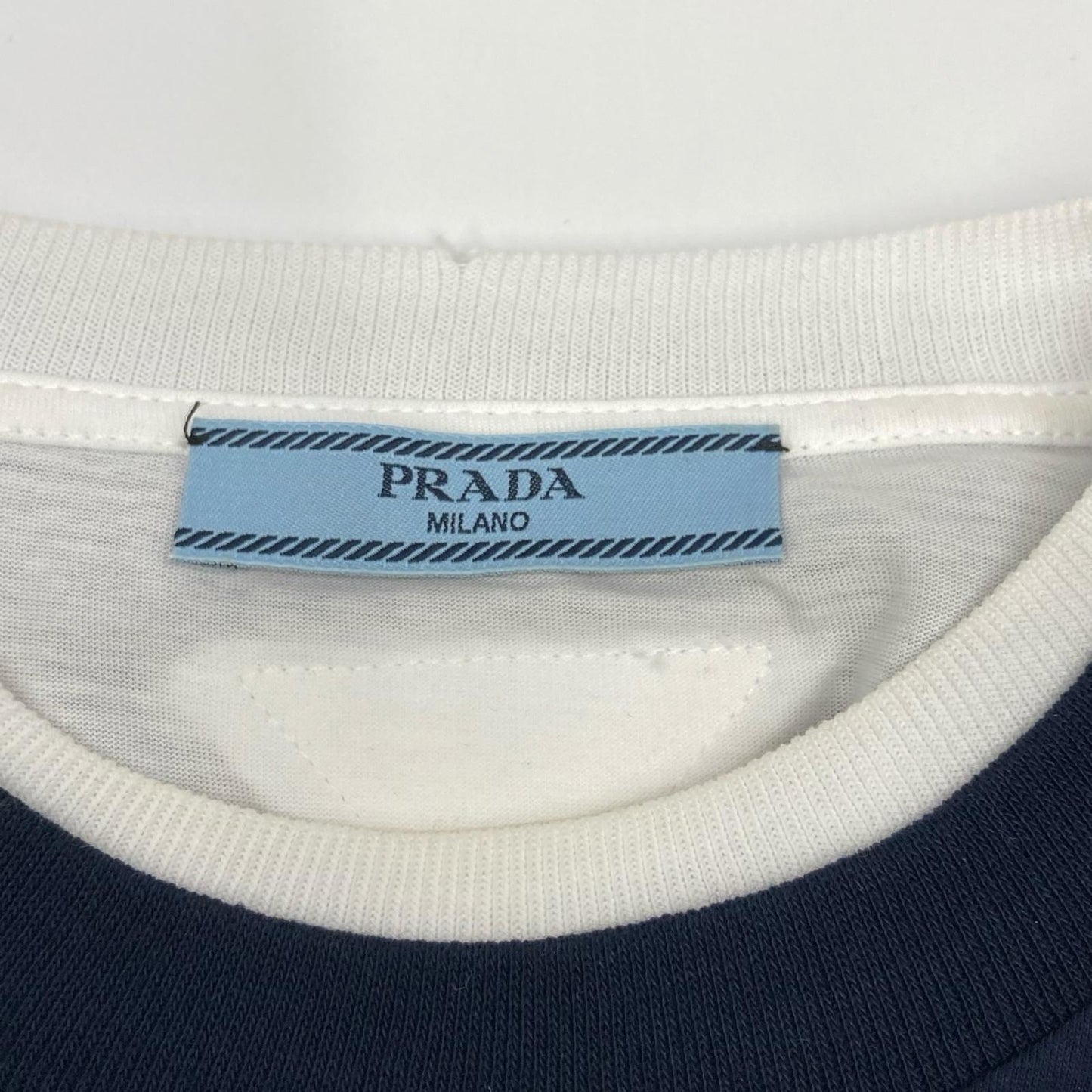 PRADA プラダ 25年製 3547B 三角ロゴ ジャージー Tシャツ トップス