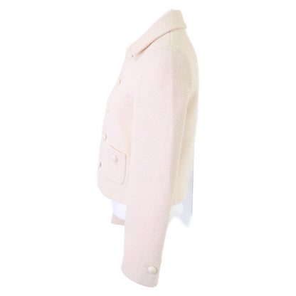 CELINE セリーヌ 【美品/国内正規】2V87V280Z トリオンフボタン カシミヤ混 ツイードジャケット ジャケット