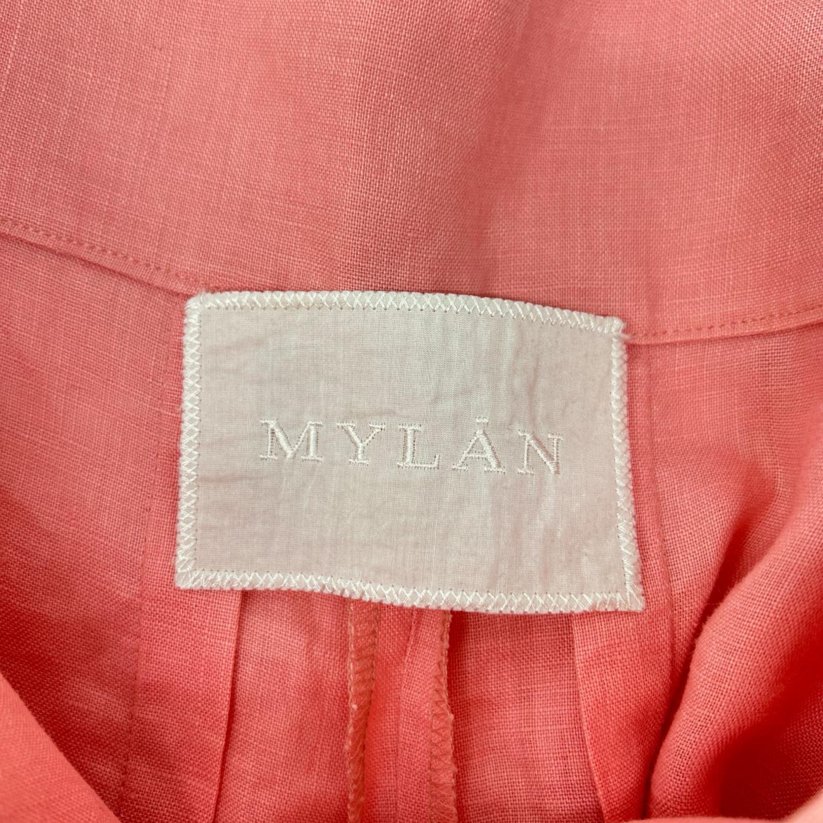 MYLAN マイラン MY23SS-OP011 ピンク リネン オールインワン オーバーオール オールインワン