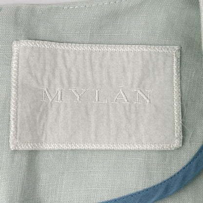 MYLAN マイラン MY25SS-OP026 ミント リネン Vネック ジャンプスーツ オーバーオール オールインワン