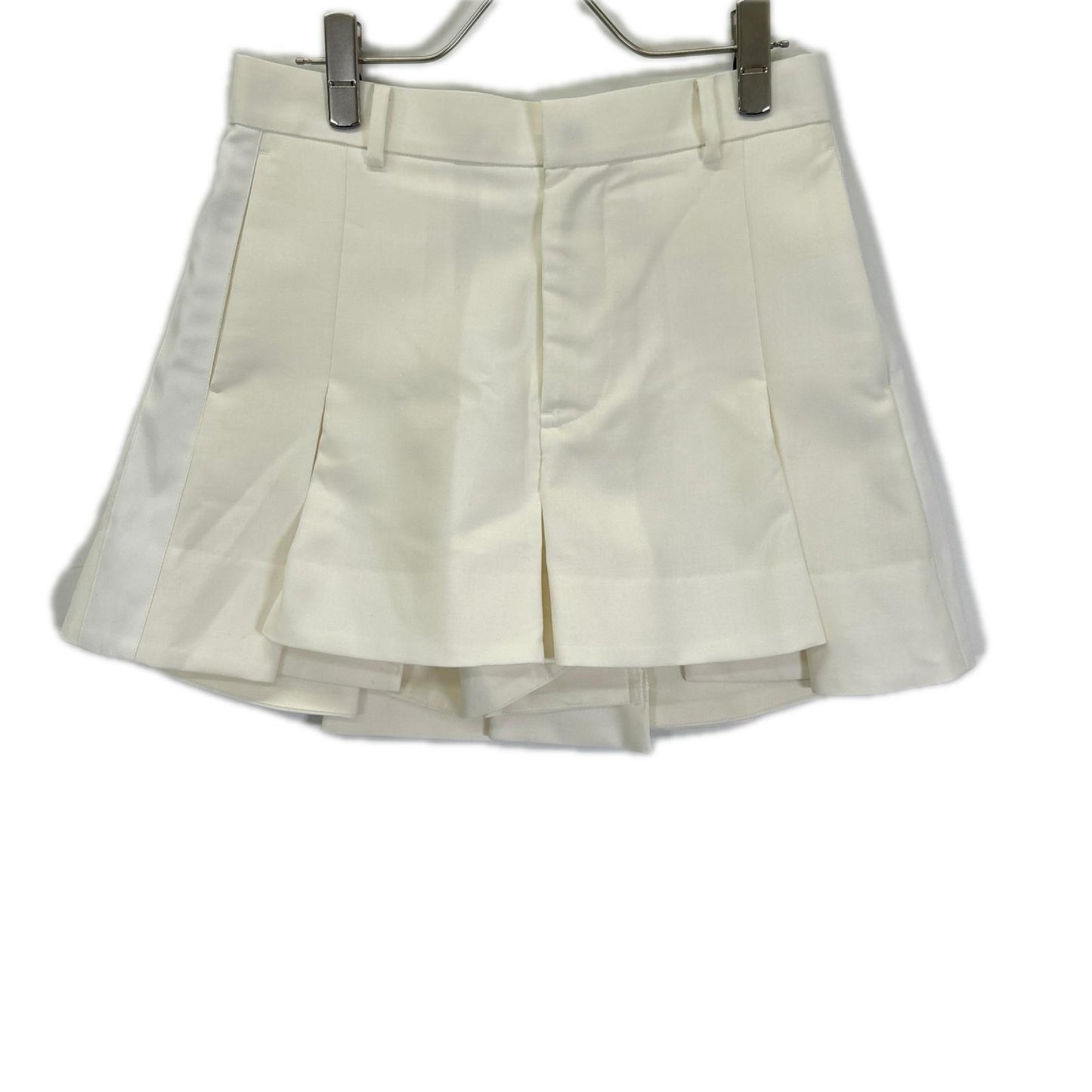 sacai サカイ 25-07644 スーチング プリーツ ショーツ パンツ ボトムス