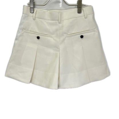 sacai サカイ 25-07644 スーチング プリーツ ショーツ パンツ ボトムス