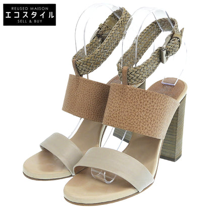 BRUNELLO CUCINELLI ブルネロクチネリ ベルトストラップ サンダル シューズ レディース ベージュ系 37 シューズ