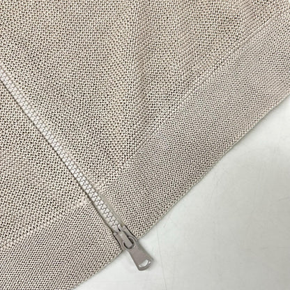 BRUNELLO CUCINELLI ブルネロクチネリ DW5223355 レースフリル付 ジップ ニットジャケット トップス