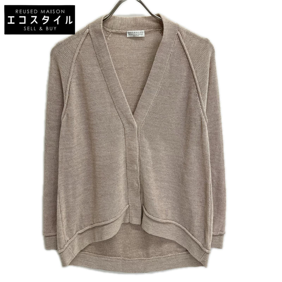 BRUNELLO CUCINELLI ブルネロクチネリ DW5223356 ラメ ニット カーディガン トップス
