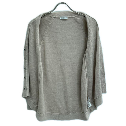 BRUNELLO CUCINELLI ブルネロクチネリ DW5223356 ラメ ニット カーディガン トップス