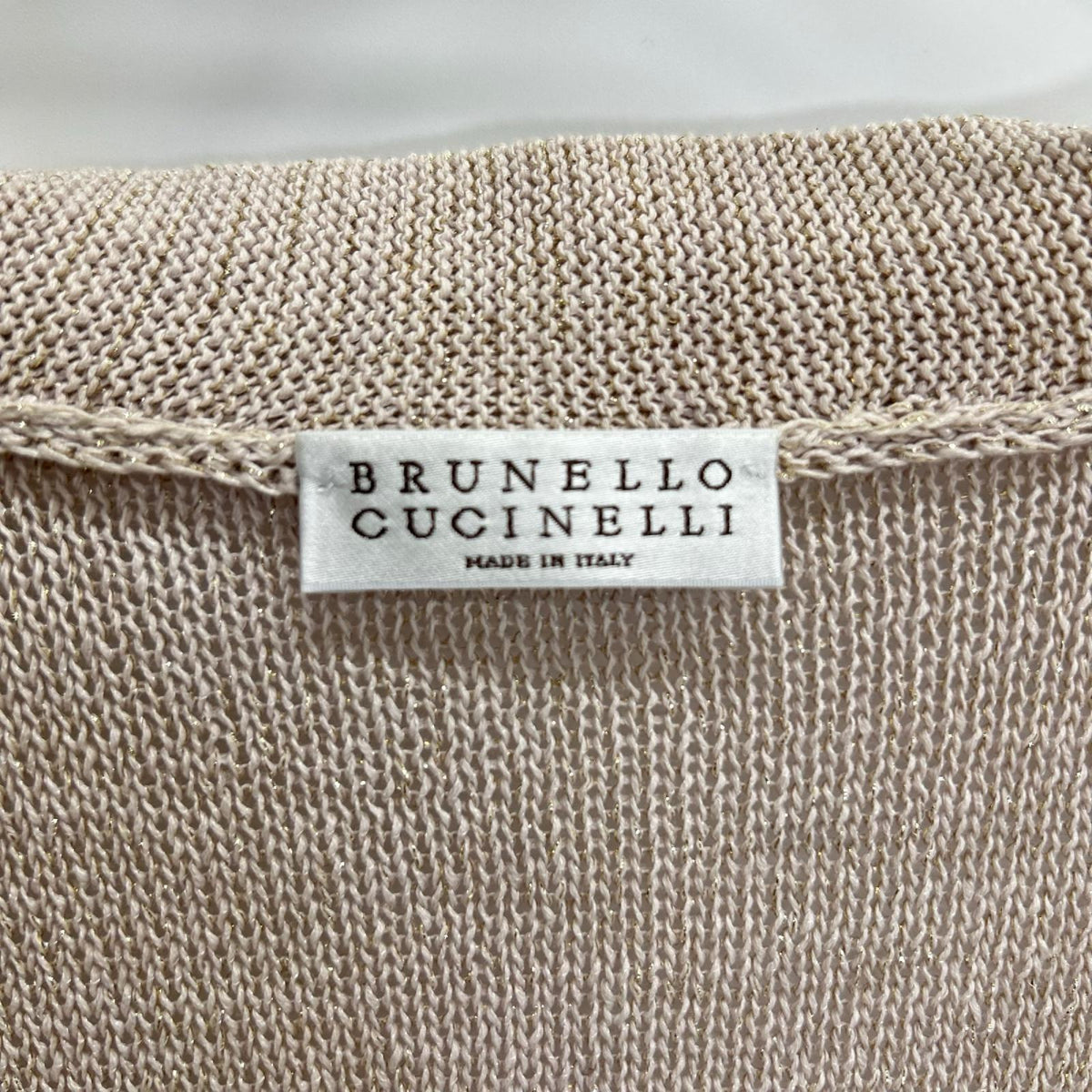 BRUNELLO CUCINELLI ブルネロクチネリ DW5223356 ラメ ニット カーディガン トップス