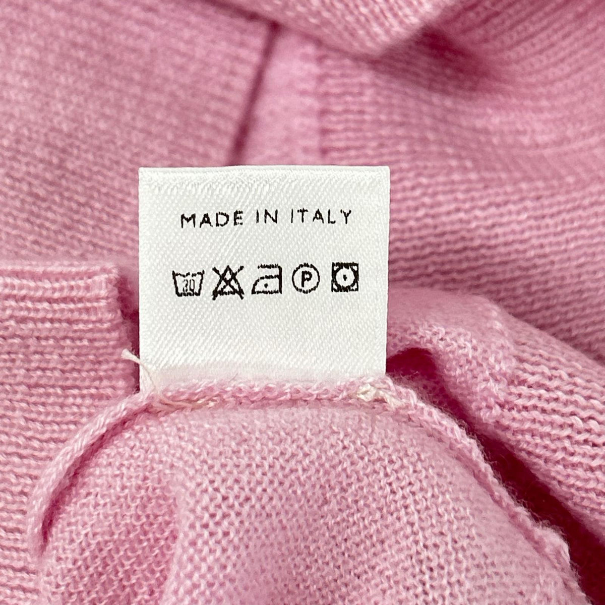 Loro Piana ロロピアーナ ピンク カシミヤ100% タートルネック ニットセーター トップス