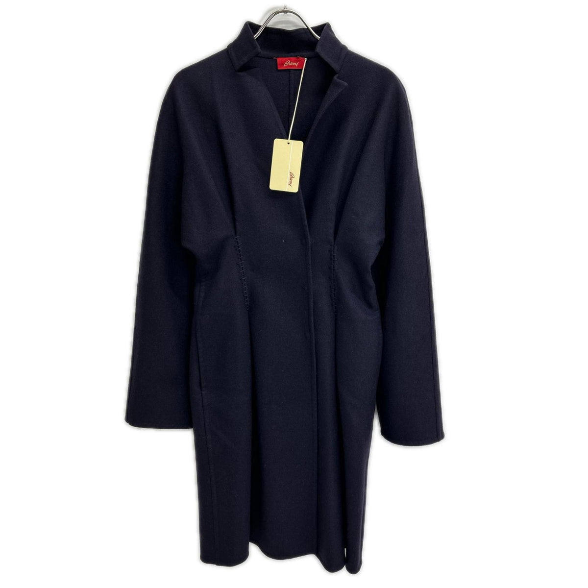 Brioni ブリオーニ 135079 ネイビー カシミヤ ダブルブレスト コート コート
