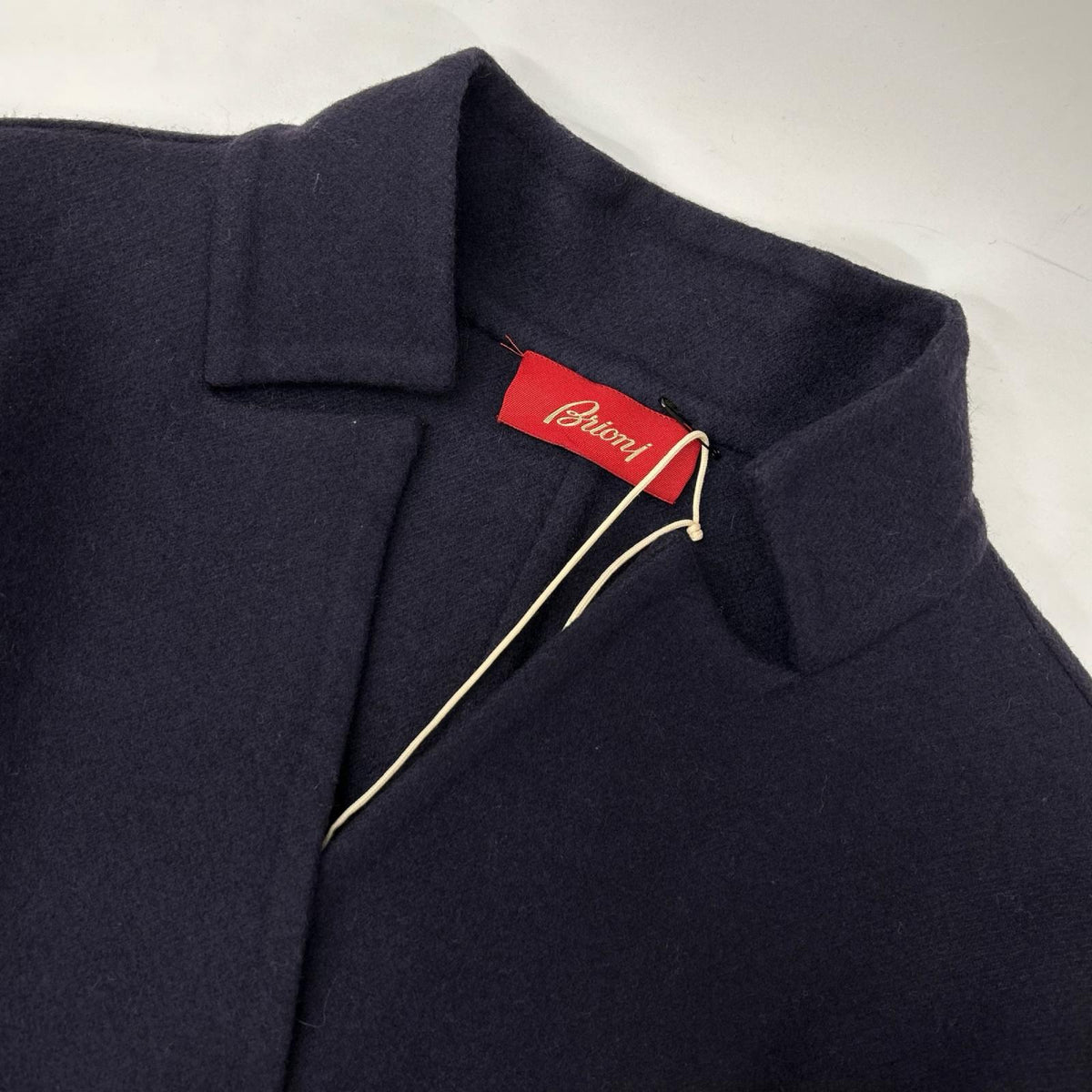 Brioni ブリオーニ 135079 ネイビー カシミヤ ダブルブレスト コート コート