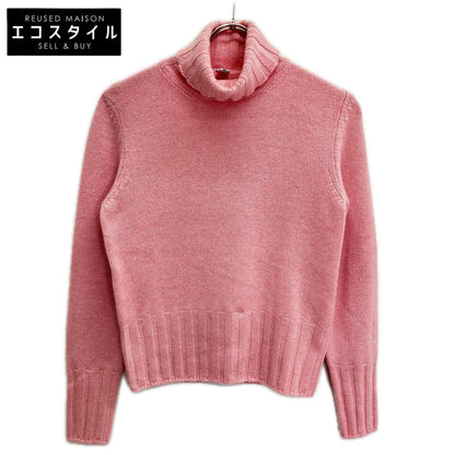 BRUNELLO CUCINELLI ブルネロクチネリ ピンク カシミヤ100% タートルネック ニットセーター トップス