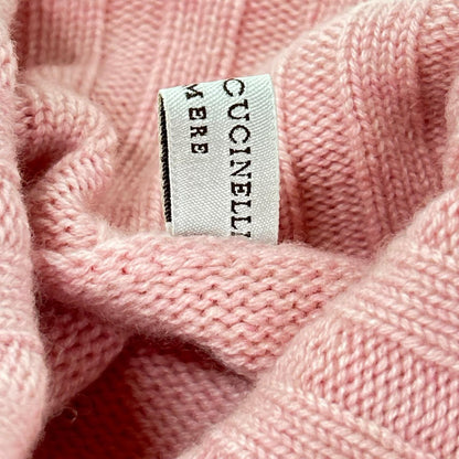 BRUNELLO CUCINELLI ブルネロクチネリ ピンク カシミヤ100% タートルネック ニットセーター トップス