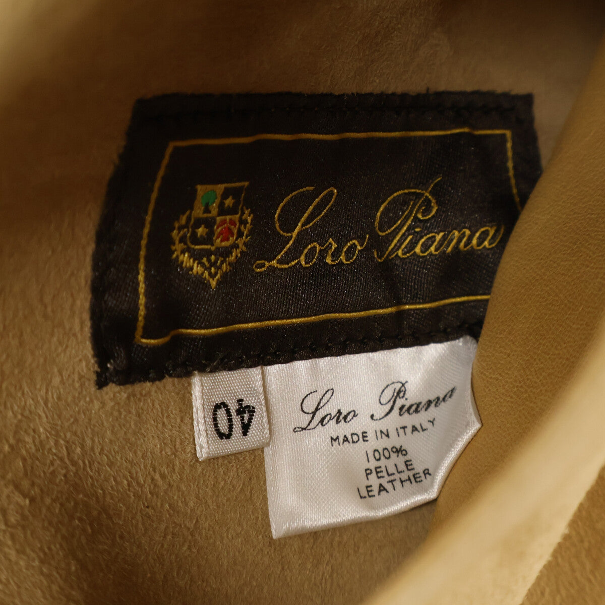 Loro Piana ロロピアーナ レザー リバーシブルジャケット ジャケット