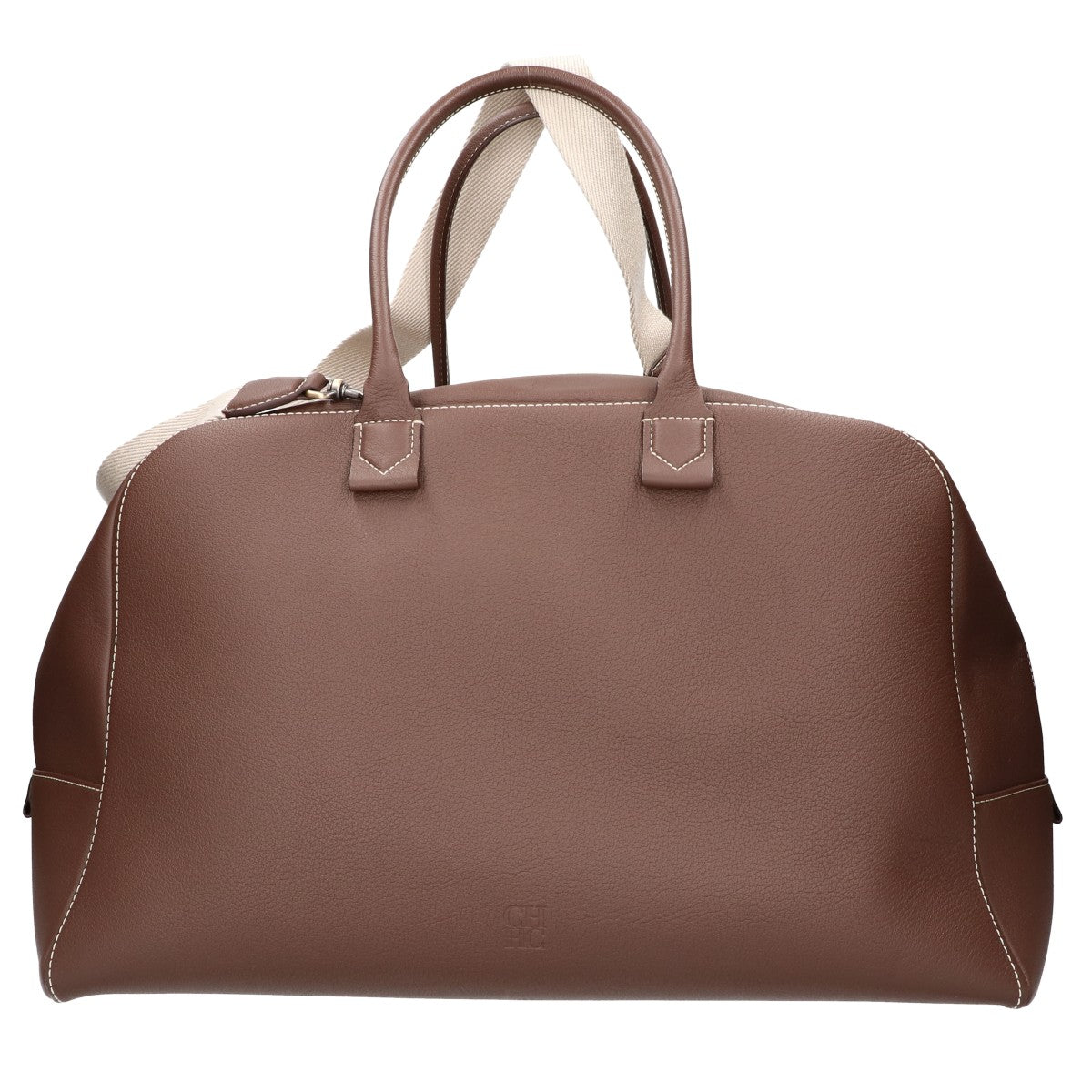 CAROLINA HERRERA キャロライナヘレラ 美品 BLASON WEEKEND ラージ ボストンバッグ