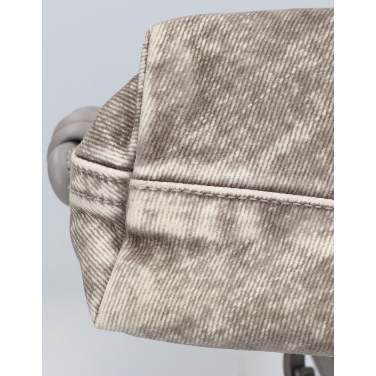 LOEWE ロエベ A411FC2X79 フロックデニム x ラムスキン フラメンコ ミニ クラッチ ショルダーバッグ
