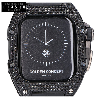 GOLDEN CONCEPT ゴールデンコンセプト RST MIKURU ASAKURA LIMITED EDITION ブラックダイヤモンド アップルウォッチケース 腕時計