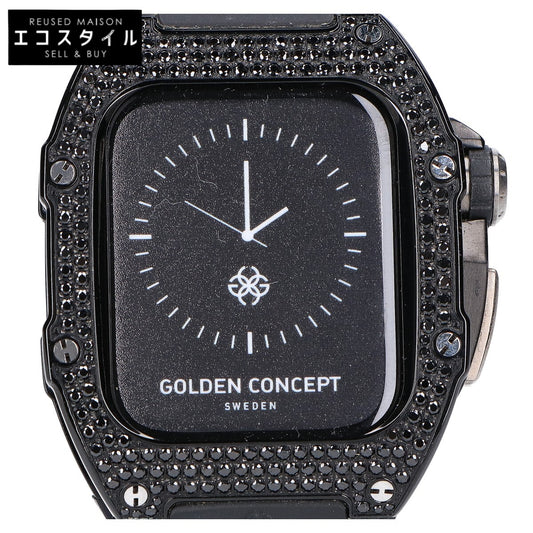 GOLDEN CONCEPT Golden Concept RST MIKURU ASAKURA LIMITED EDITION Black Diamond Apple Watch Case Watch