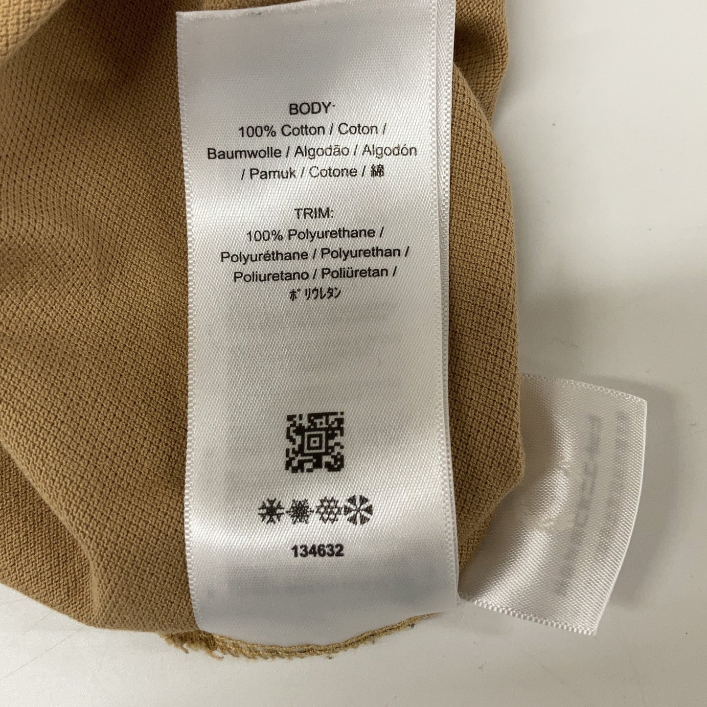 ×RAF SIMONS Brown Pique Polo Shirt Top 40 Men's