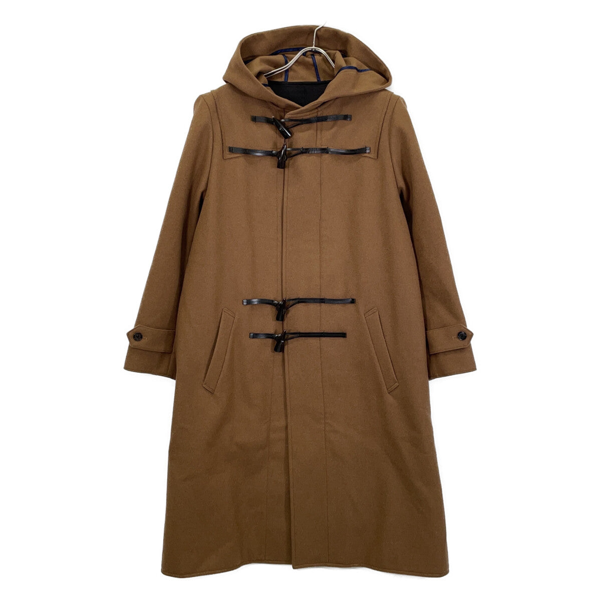 BROWN 12-7-04 Wool Cashmere Duffle Coat for Women