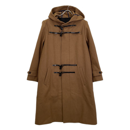 BROWN 12-7-04 Wool Cashmere Duffle Coat for Women