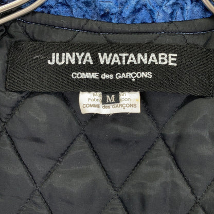 蓝色 2012秋冬 JJ-j012 丝绒双排扣机车夹克 M 男款