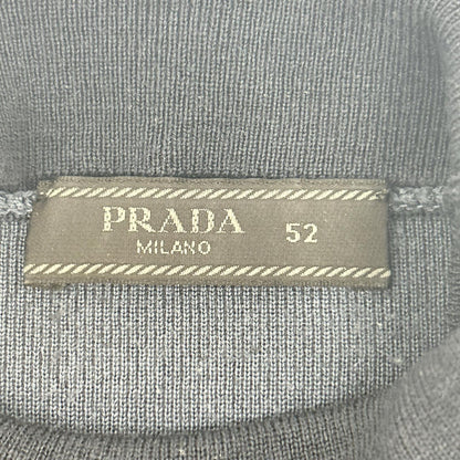 PRADA プラダ ネイビー 11AW ウール ハイネックプルオーバーニット トップス