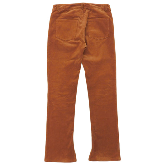 GANNI Corduroy Straight Pants Bottoms Women's Orange 36 Bottoms 36 Like new