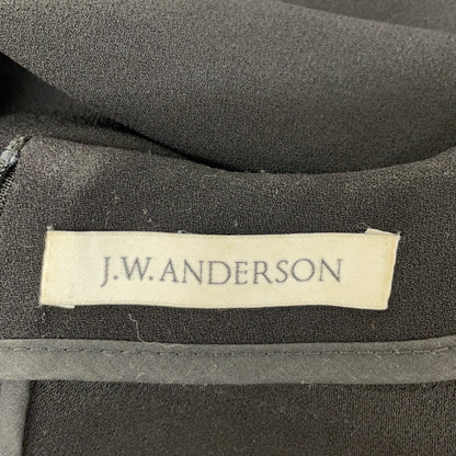 J.W.Anderson ジェイ ダブリュー アンダーソン ブラック 化繊ワンピース ワンピース