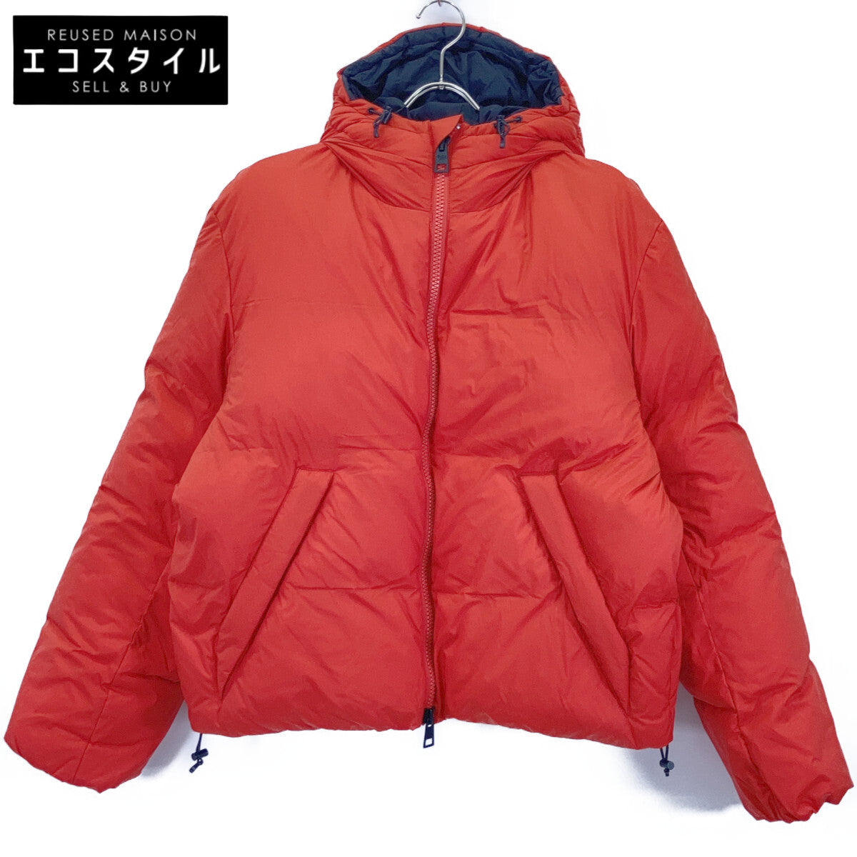 Aztech Mountain Aztech Mountain red hooded down jacket jacket