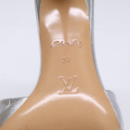 LOUIS VUITTON ルイヴィトン リバイバルライン メタリックラムスキン ミュール シューズ