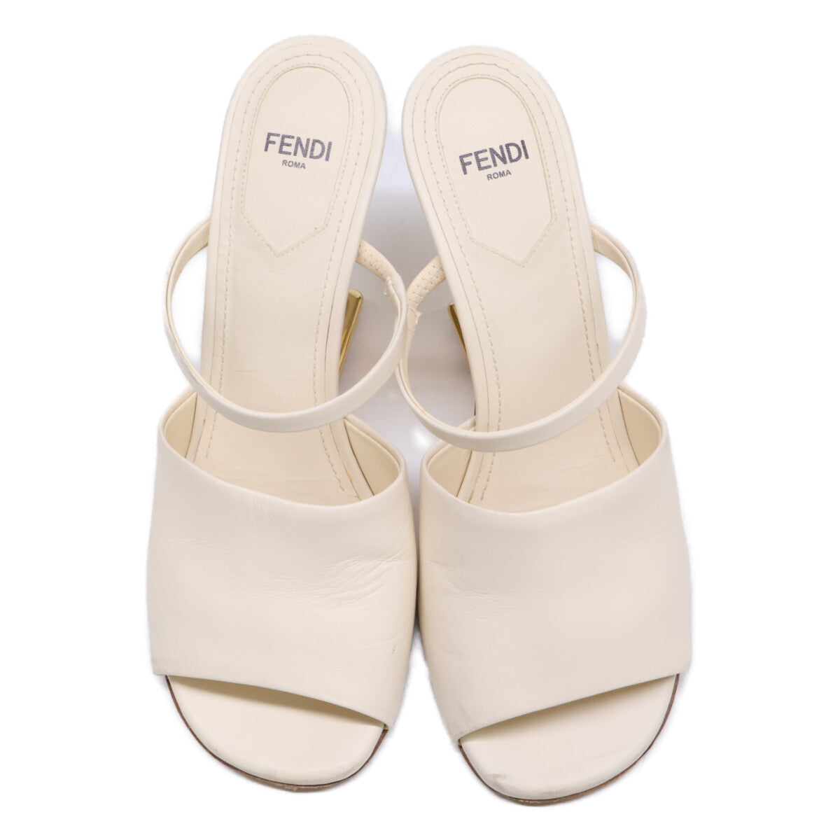 FENDI フェンディ ファースト レザー ミュール/サンダル シューズ