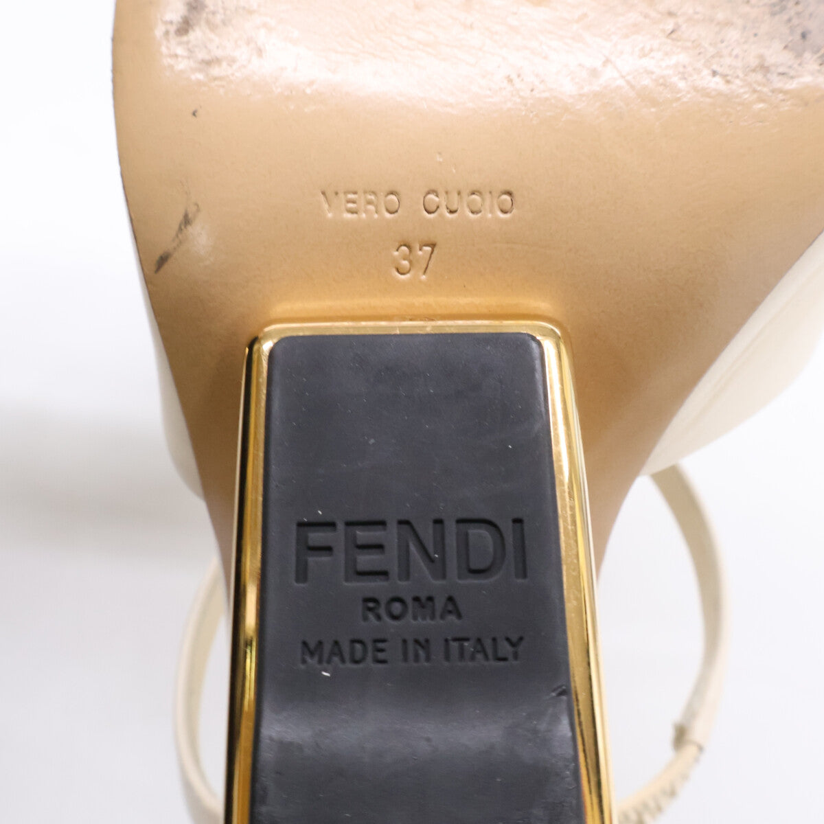FENDI フェンディ ファースト レザー ミュール/サンダル シューズ