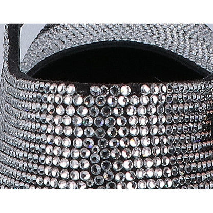 CHANEL シャネル 【美品】ココマーク ラインストーン ヒールサンダル シューズ