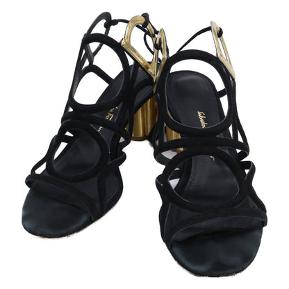 Salvatore Ferragamo Suede Leather Strap Sandals Shoes