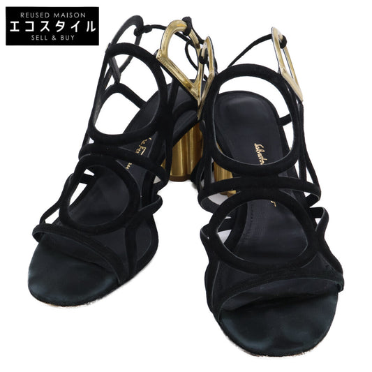 Salvatore Ferragamo サルヴァトーレフェラガモ スエードレザー ストラップ サンダル シューズ