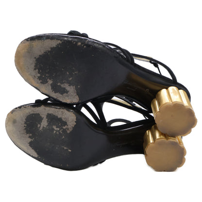 Salvatore Ferragamo Suede Leather Strap Sandals Shoes