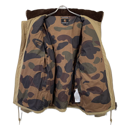 A BATHING APE BAPE 米色 007DNK801302M 羽绒服 夹克 M
