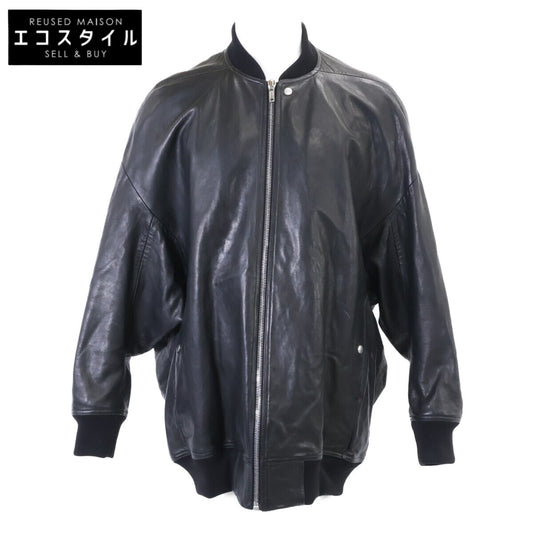 Rick Owens リックオウエンス 【美品/国内正規/24年製】RU02D6795-LNV PORTERVILLE期 JUMBO PETER FLIGHT ラムレザージャケット ジャケット
