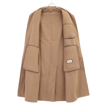 GUCCI グッチ 【美品/国内正規】762017 ZAKE3 ウールカシミヤ チェスター コート