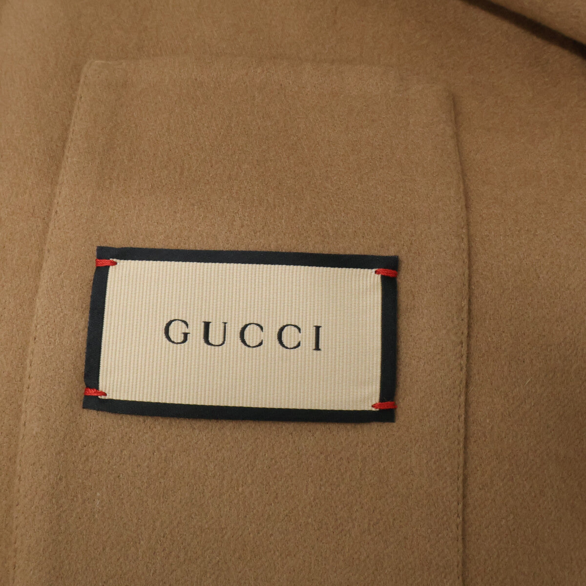 GUCCI グッチ 【美品/国内正規】762017 ZAKE3 ウールカシミヤ チェスター コート