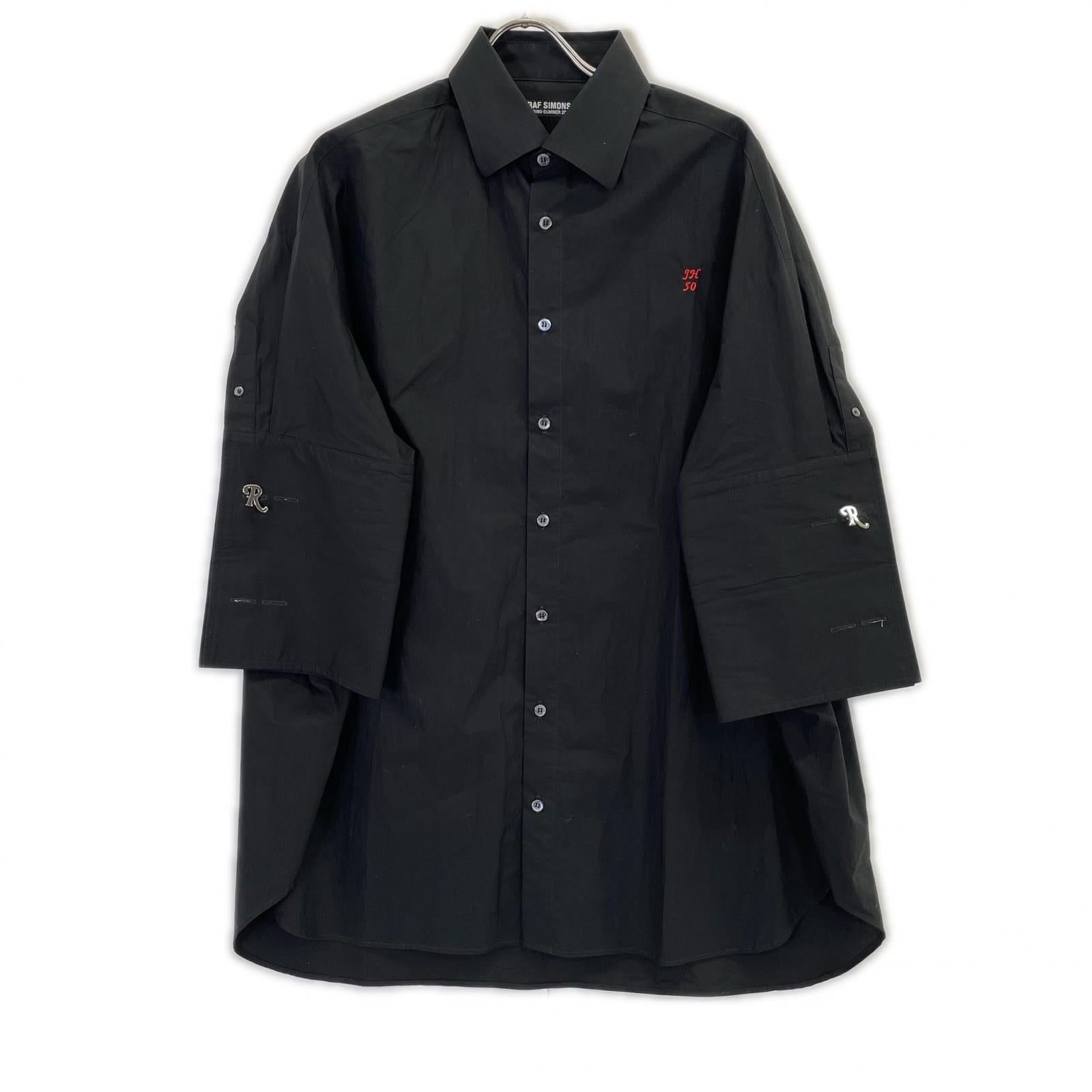 RAF SIMONS ラフシモンズ MOD.221-247A オーバーサイズショートスリーブシャツ トップス