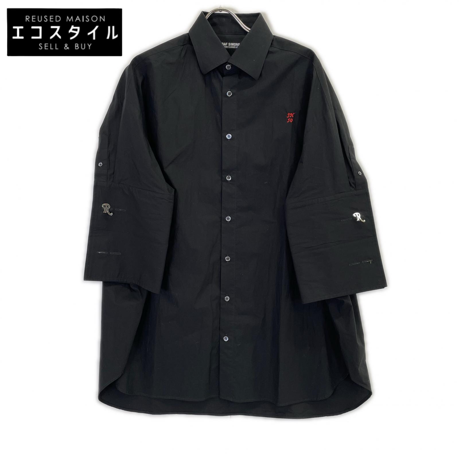 RAF SIMONS ラフシモンズ MOD.221-247A オーバーサイズショートスリーブシャツ トップス