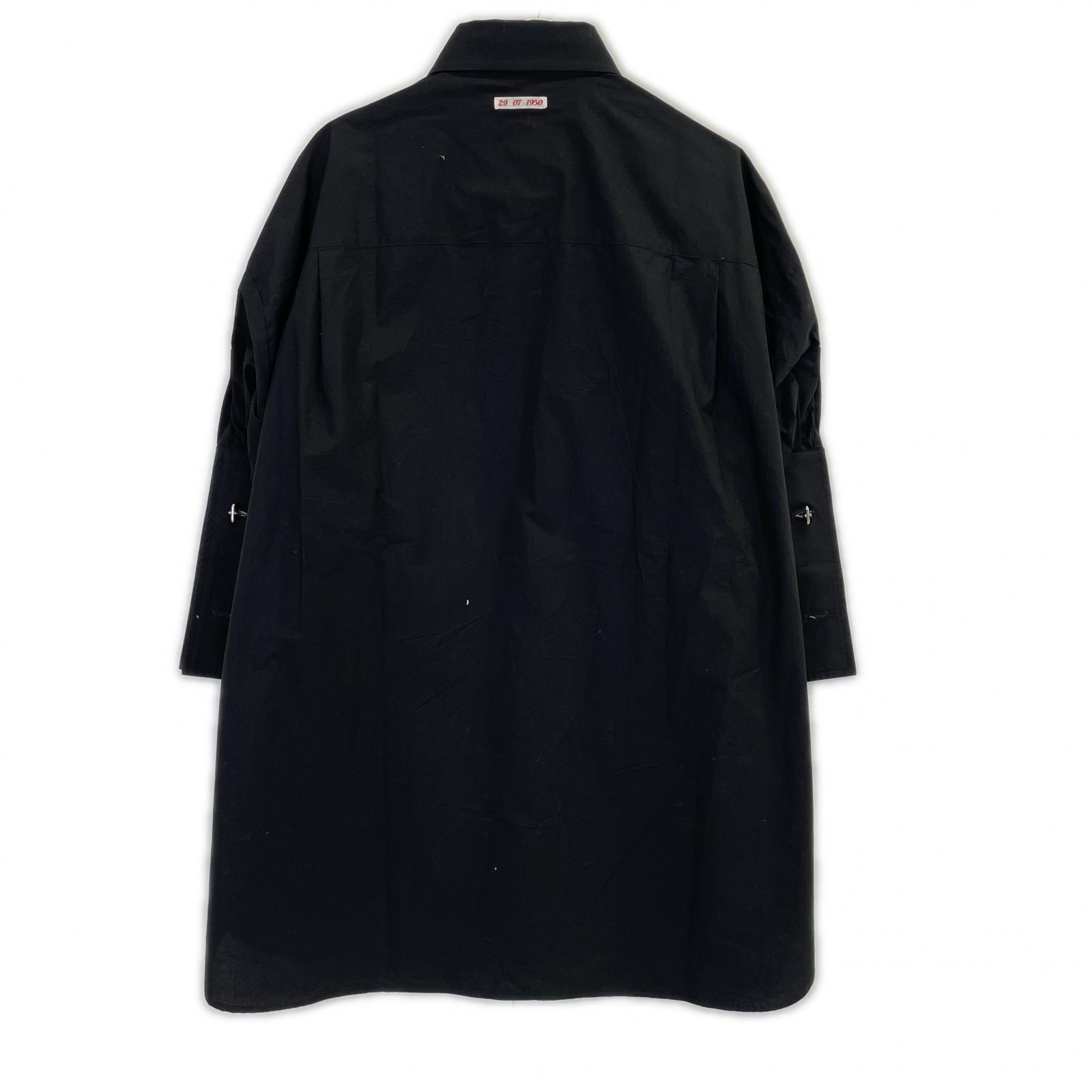 RAF SIMONS ラフシモンズ MOD.221-247A オーバーサイズショートスリーブシャツ トップス